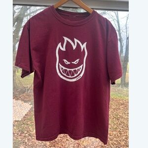 Spitfire Wheels Big Head Skater Tee Youth XL or Adult Small